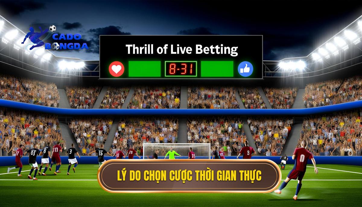 Hướng dẫn cách chơi cược theo thời gian thực hiệu quả 2 Tại sao nên chọn cược theo thời gian thực_