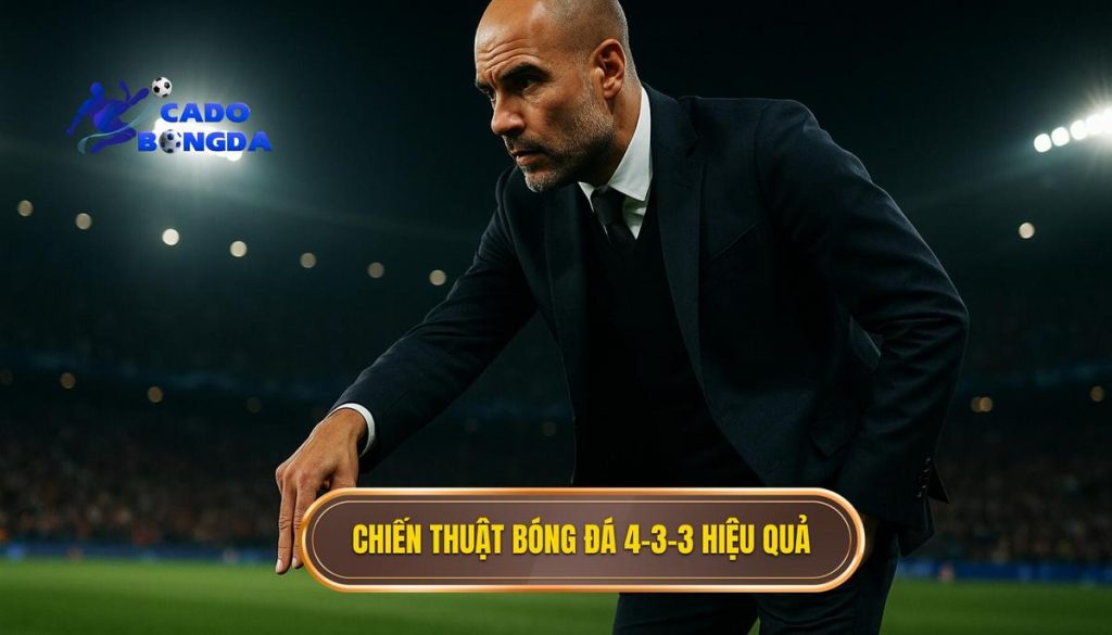 Chiến thuật bóng đá 4-3-3 hiệu quả