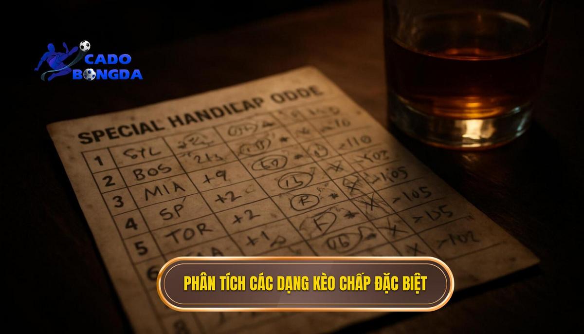 Phân Tích Chuyên Sâu Các Dạng Kèo Chấp Đặc Biệt