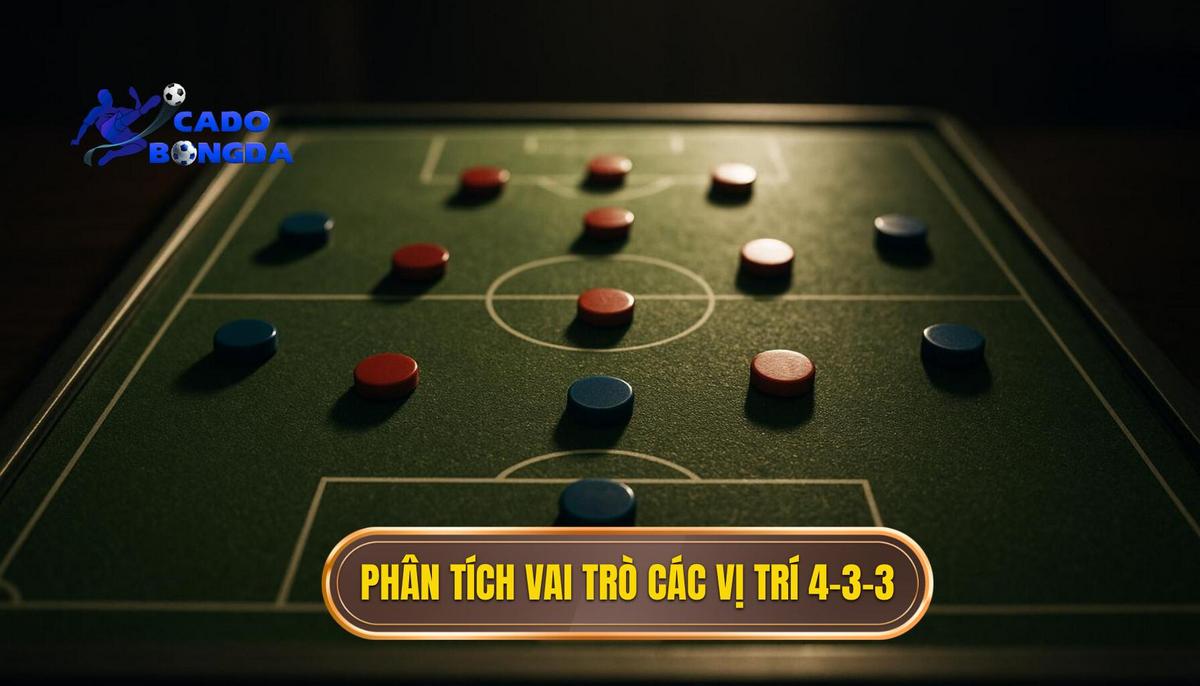 Phân tích Vai trò Từng Vị trí trong Sơ đồ 4-3-3