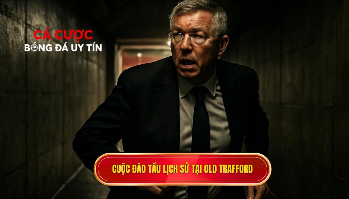 Những bước chân đầu tiên và cuộc đào tẩu lịch sử tại Old Trafford