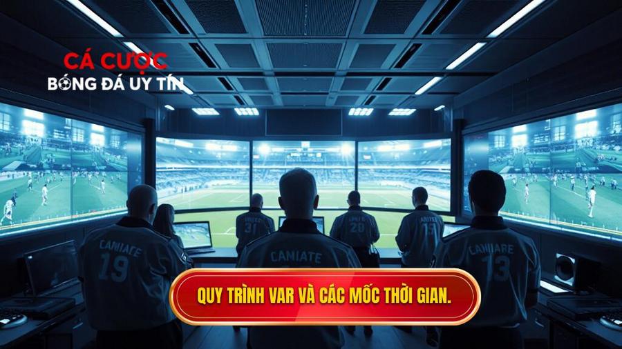 Quy trình VAR và các mốc thời gian tiêu chuẩn
