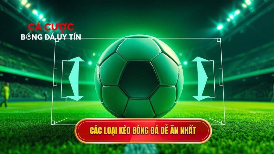 Top những loại kèo bóng đá dễ ăn nhất hiện nay