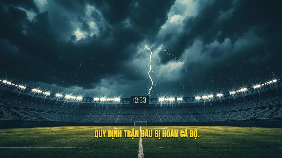 Quy định chung về trận đấu bị hoãn trong cá độ