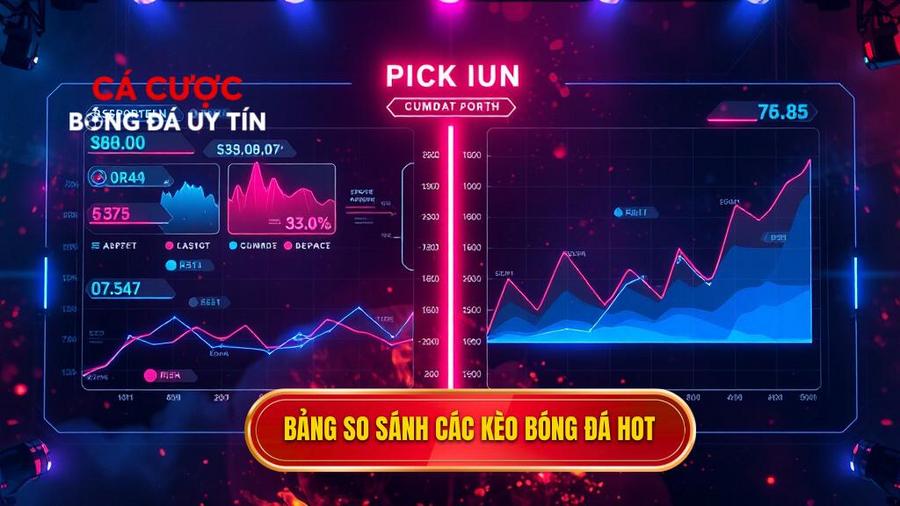 Bảng so sánh các loại kèo phổ biến trong trận hot